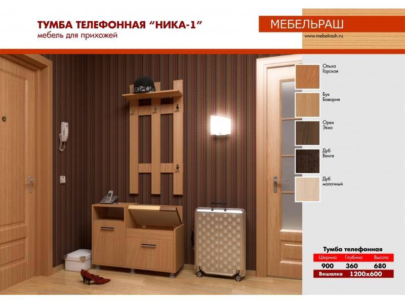 прихожая прямая ника 1 в Саранске
