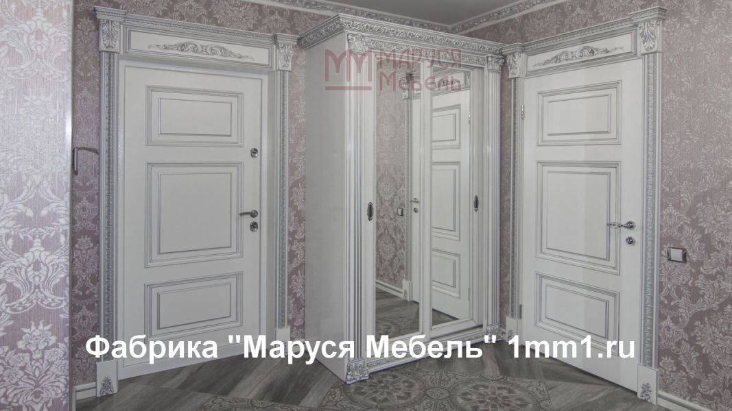 резная белая прихожая в Саранске