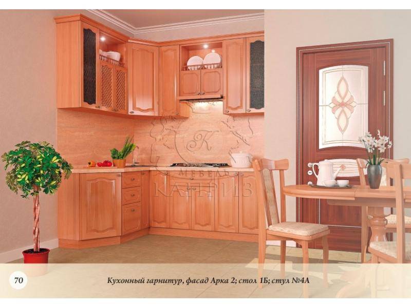 кухня с фасадами арка в Саранске