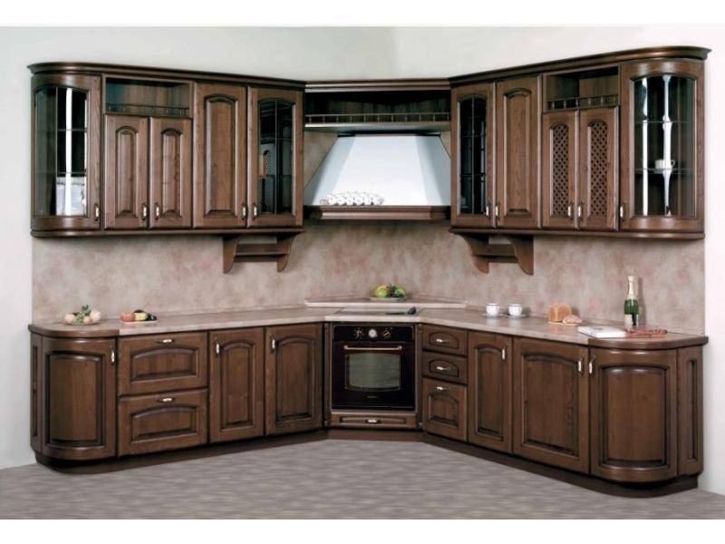 кухни из фасада массив дерева в Саранске
