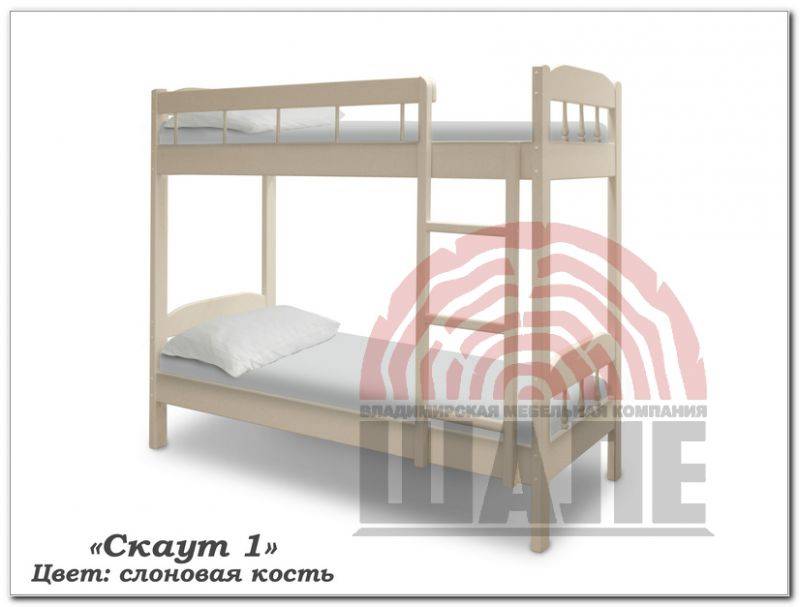 детская двухъярусная кровать скаут 1 в Саранске