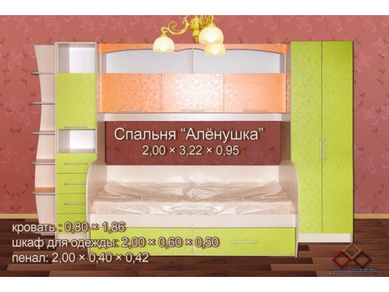детский гарнитур аленушка в Саранске