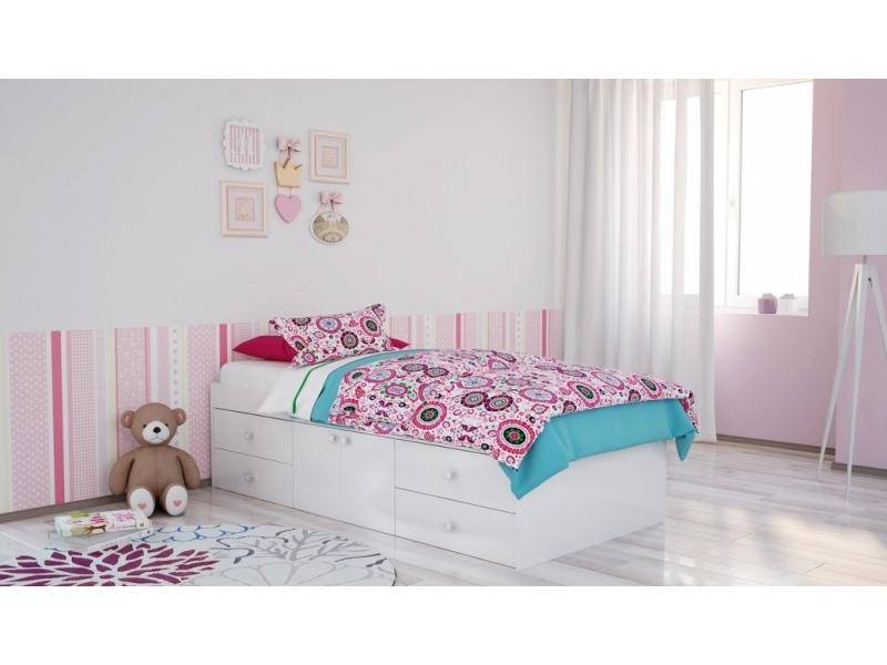 кровать белая polini simple в Саранске