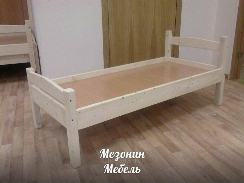 кровать детская из массива мезонин эко в Саранске
