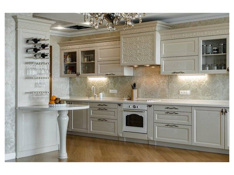 изысканная прямая кухня в Саранске