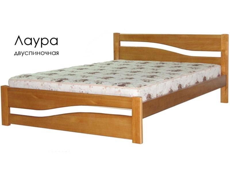 кровать лаура из массива сосны в Саранске