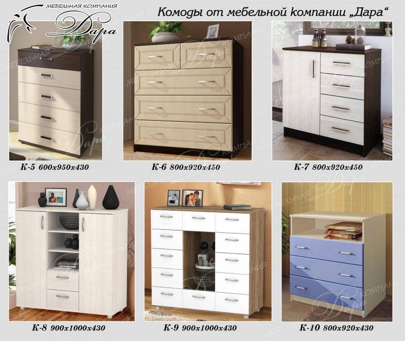 комод в ассортименте в Саранске