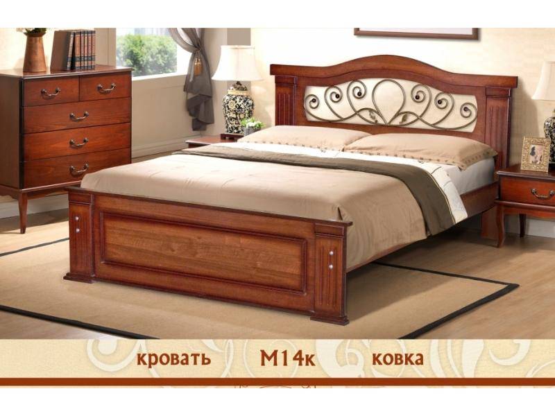 кровать м 14 с коваными элементами в Саранске