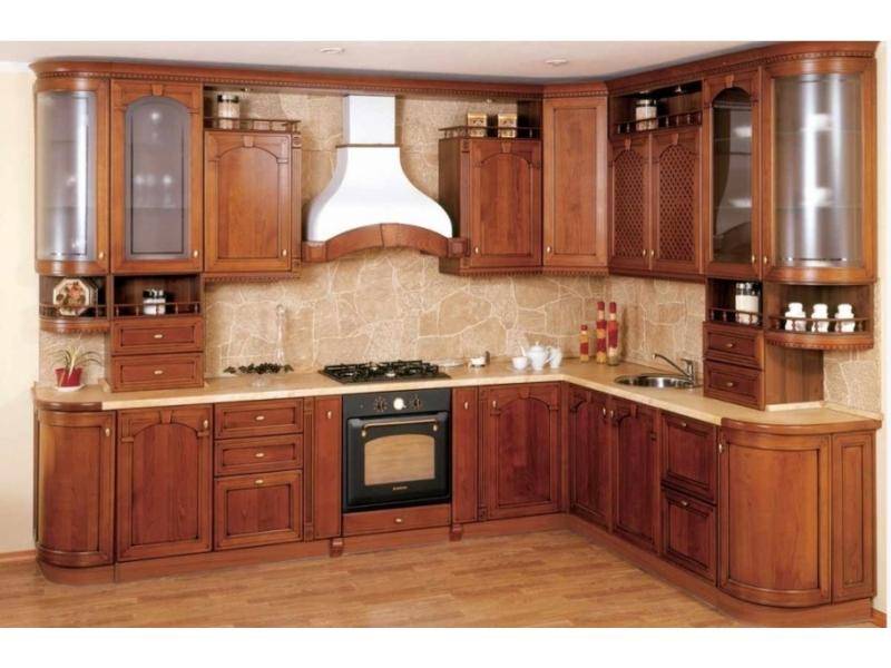 кухни из фасада массив дерева в Саранске