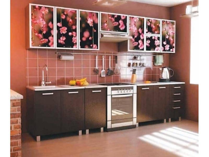 кухонный гарнитур прямой сакура в Саранске