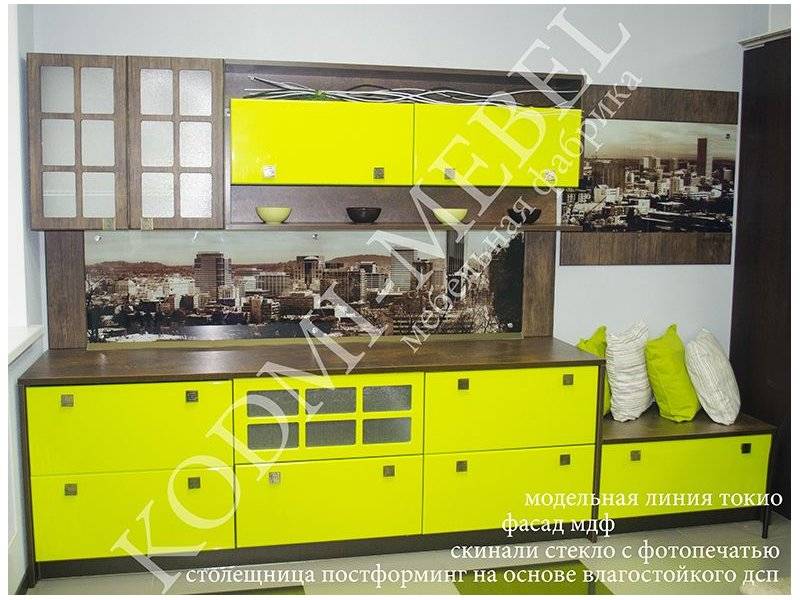 кухонный гарнитур прямой токио в Саранске