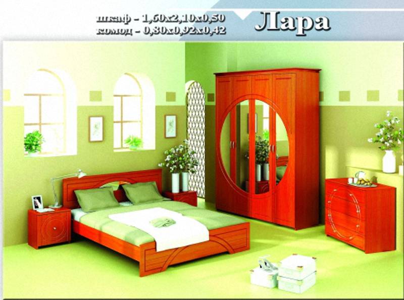 спальный гарнитур «лара» в Саранске