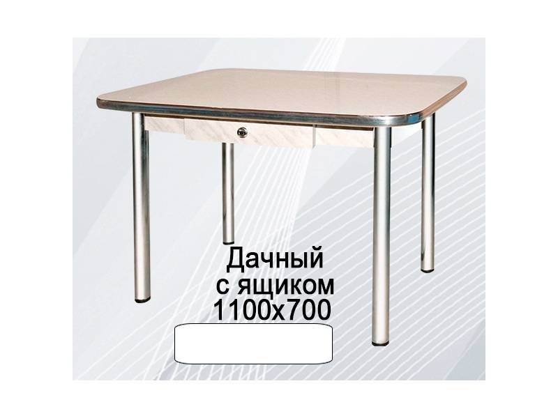 стол обеденный дачный с ящиком в Саранске