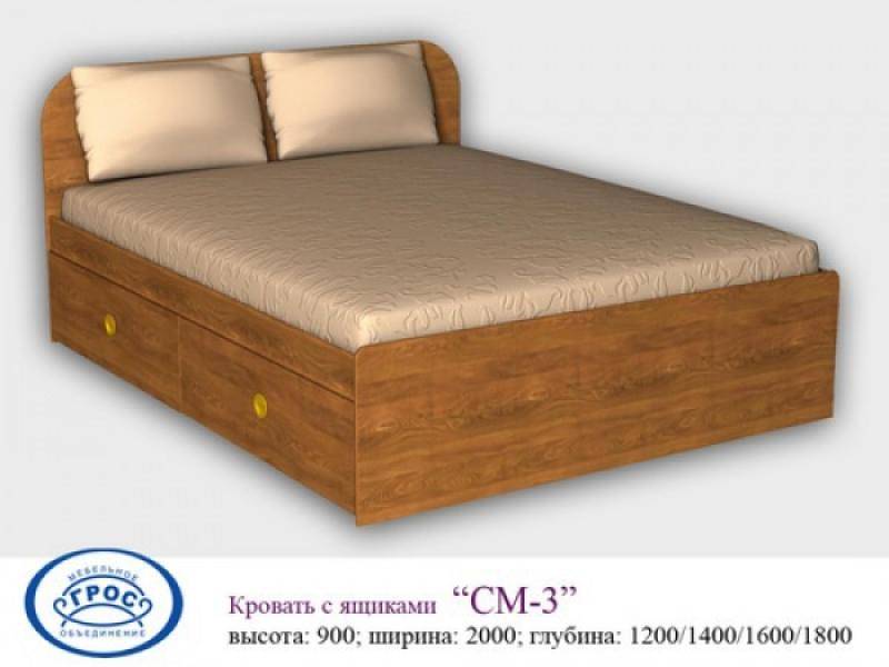 кровать с ящиками в Саранске