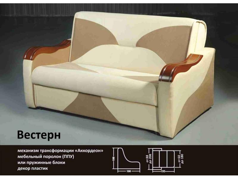 диван вестерн аккордеон в Саранске