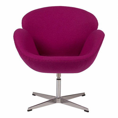 кресло swan chair лиловое в Саранске