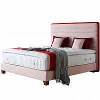 кровать двуспальная 180х200 розовая lounge headboard в Саранске