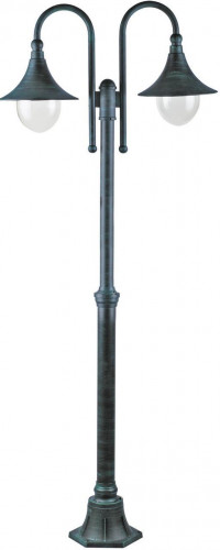 садово-парковый светильник arte lamp malaga a1086pa-2bg в Саранске