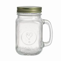кружка с крышкой bormioli rocco drinking jar в Саранске