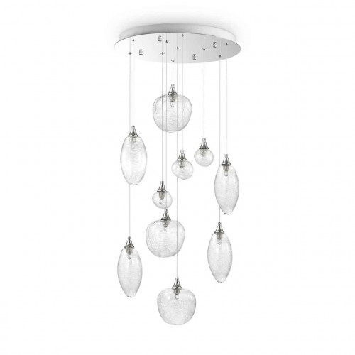 подвесная люстра ideal lux baco sp10 cromo в Саранске