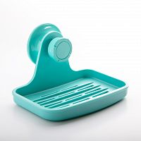 мыльница для душа настенная flex ярко-голубая в Саранске