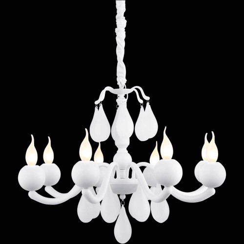 подвесная люстра arte lamp sigma a3229lm-8wh в Саранске