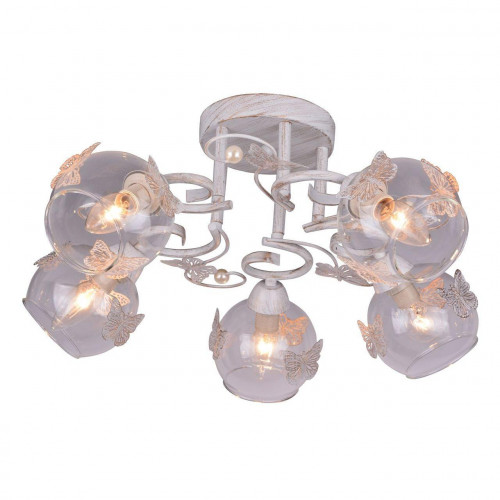 потолочная люстра arte lamp alessandra a5004pl-5wg в Саранске