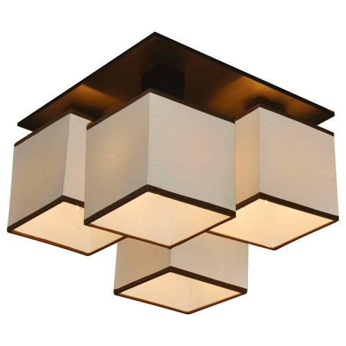 потолочная люстра arte lamp quadro a4402pl-4bk в Саранске