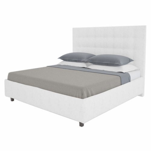 кровать белая большая 200х200 royal black в Саранске