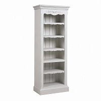 шкаф книжный открытый узкий марсель молочно-белый в Саранске