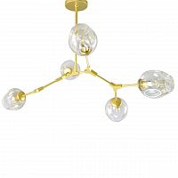 подвесная люстра kink light нисса 07512-5,33 янтарная в Саранске
