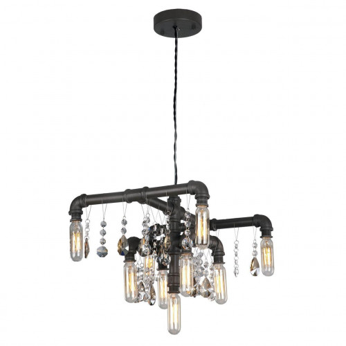 подвесная люстра lussole loft 9 lsp-9379 в Саранске