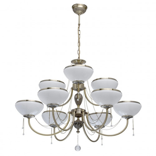 подвесная люстра mw-light фелиция 347019309 белая в Саранске