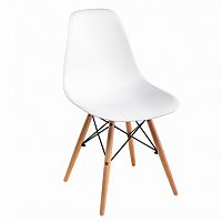 стул деревянный eames pc-015 white в Саранске