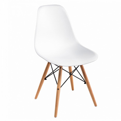 стул деревянный eames pc-015 white в Саранске