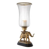 подсвечник золотой фигурный со слоном elephant от eichholtz, 64 см в Саранске