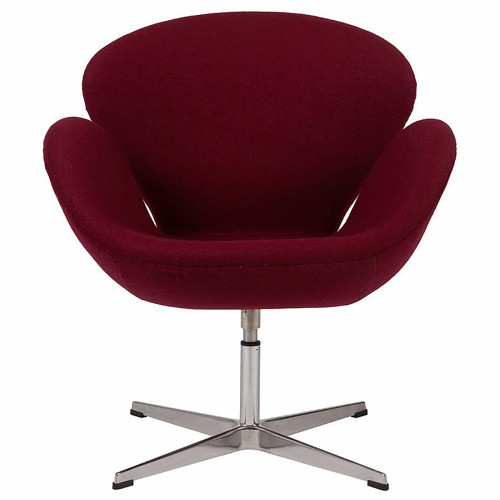 кресло swan chair бордовая в Саранске