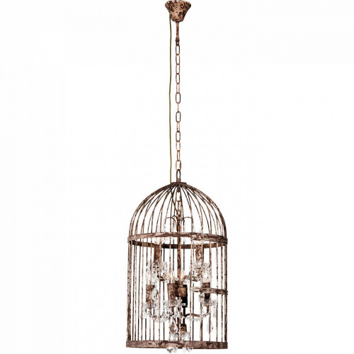 подвесной светильник cage chandelier коричневый в Саранске