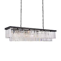 подвесной светильник odeon 12c/p black/clear от delight collection в Саранске