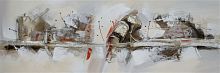 картина маслом морское сражение в Саранске