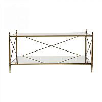 стол кофейный cross bar прозрачный в Саранске