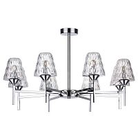 потолочная светодиодная люстра lumion gerana 3598/48cl хром в Саранске