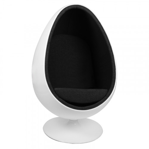 кресло ovalia egg черное в Саранске