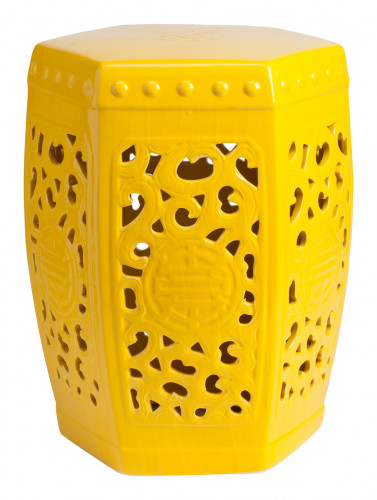 керамический столик-табурет design stool yellow в Саранске