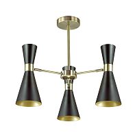 потолочная люстра lumion quinn 3662/3c черная в Саранске