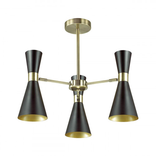 потолочная люстра lumion quinn 3662/3c черная в Саранске