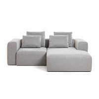 диван blok sofa 2 правый угол светло-серый от la forma (ex julia grup) в Саранске