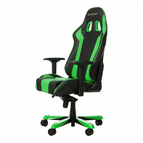 кресло геймерское dxracer king ks06 черно-зеленое в Саранске