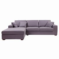 диван reid chaise угловой модульный фиолетовый в Саранске