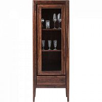 шкаф-витрина brooklyn walnut коричневый 65x40 в Саранске